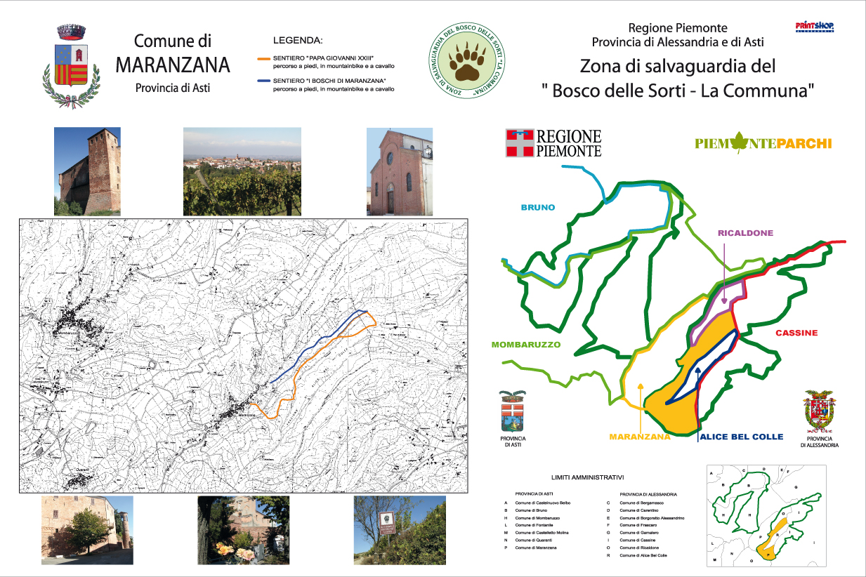 Route | Maranzana's woods