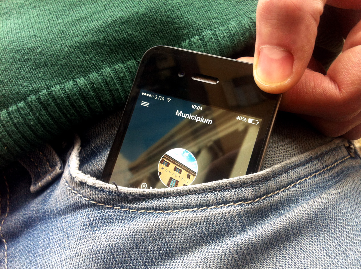 Municipium, Maranzana a portata di app